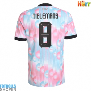 Billiga Belgien Youri Tielemans #8 Bortatröja VM 2026 Kortärmad